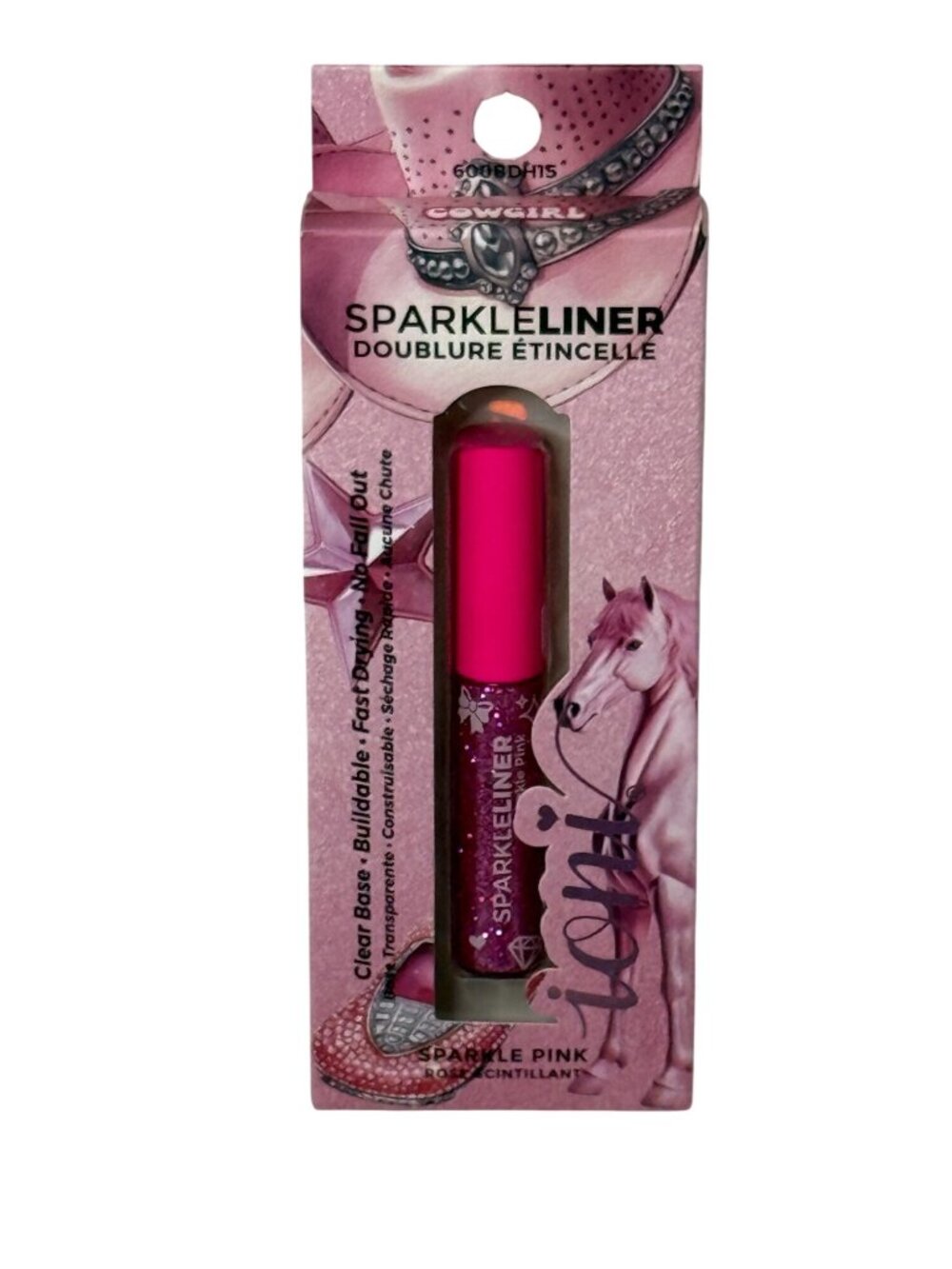 Ioni Sparkleliner Glitter Eyeliner Sparkle Pink New